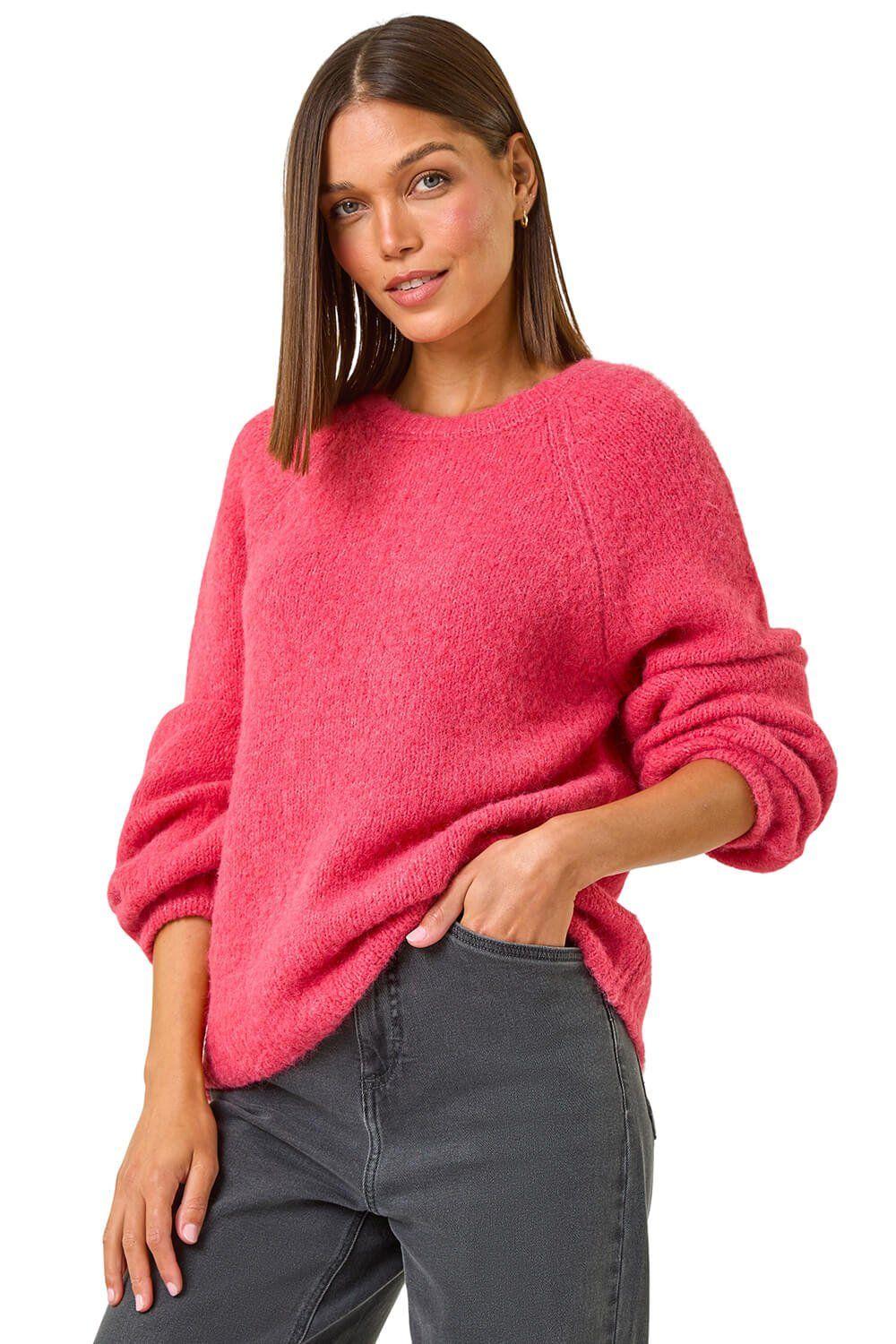 Soft Knit Blouson Jumper by ROMAN
