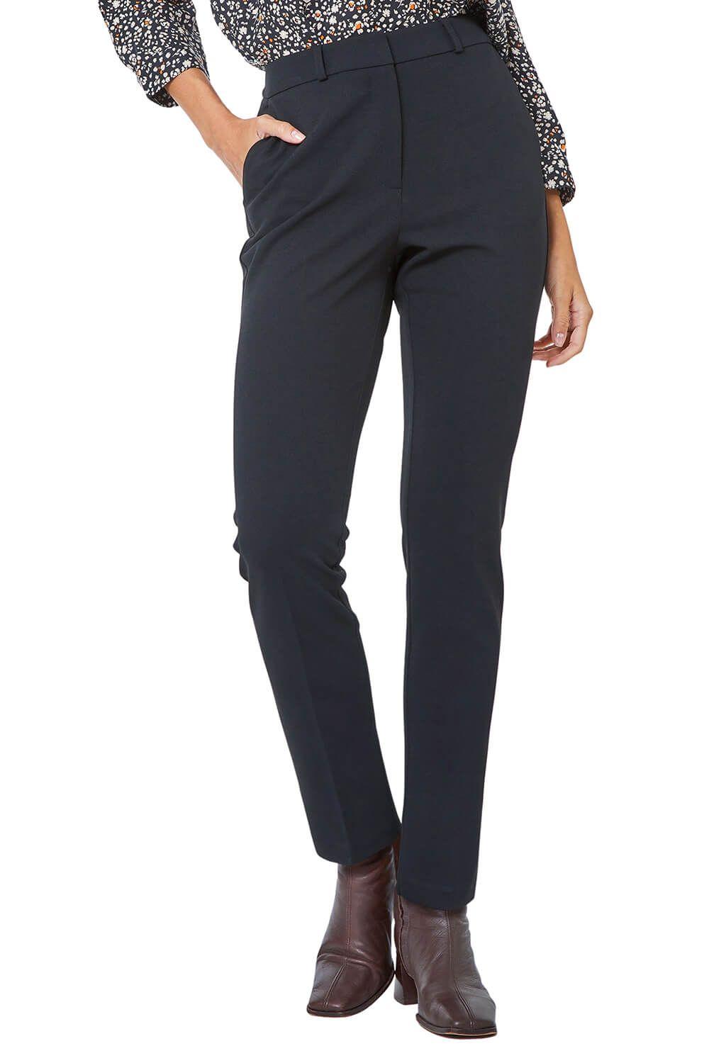 Tapered Leg Smart Trouser by ROMAN