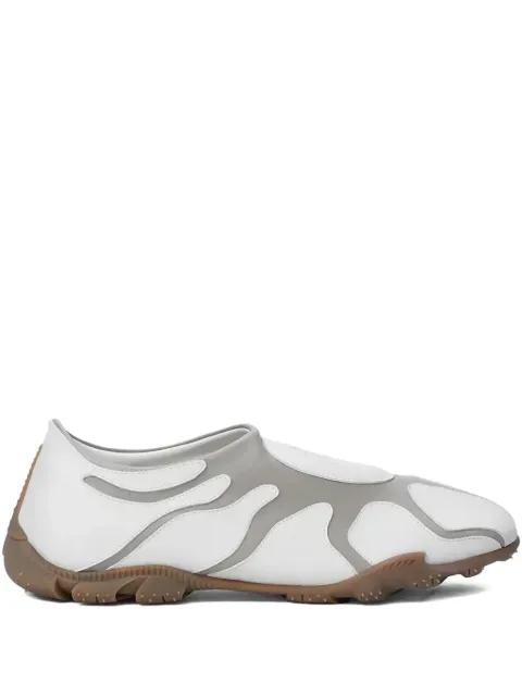 asymmetrical design slip-on sneakers by ROMBAUT