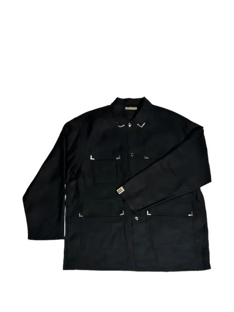 black military jacket by ROMEO HUNTE