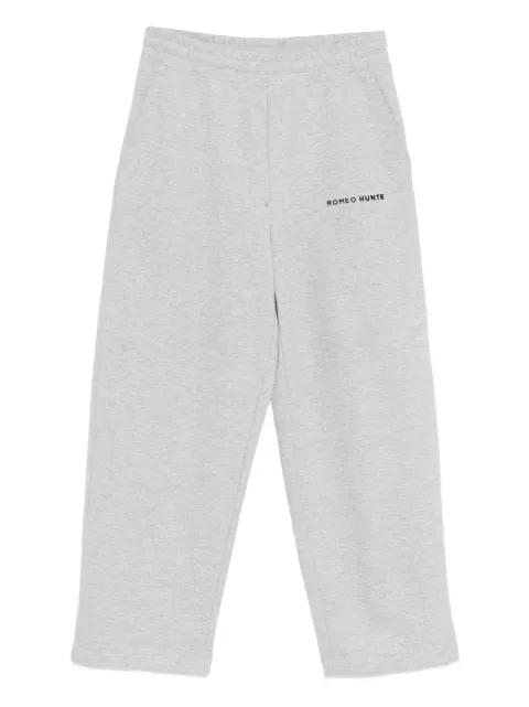 logo-embroidered trousers by ROMEO HUNTE