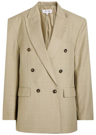 1988 double-breasted woven blazer by RONNY KOBO