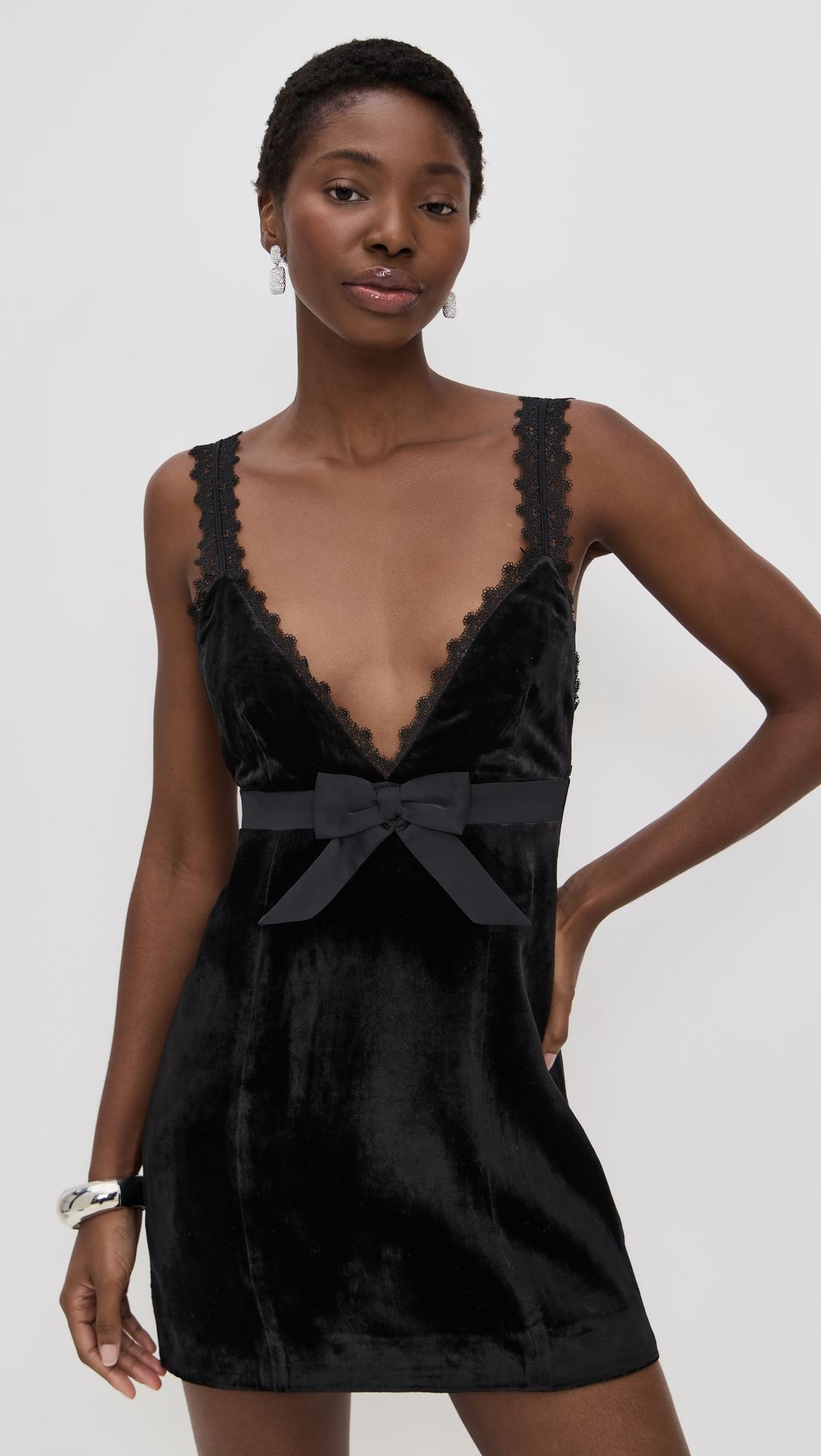 Emmi Velvet Dress by RONNY KOBO
