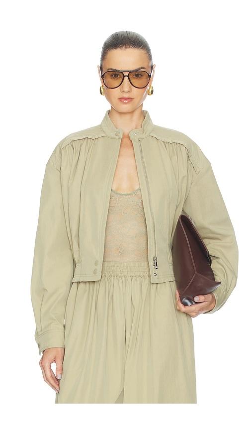 Ronny Kobo Ariah Jacket in Sage by RONNY KOBO