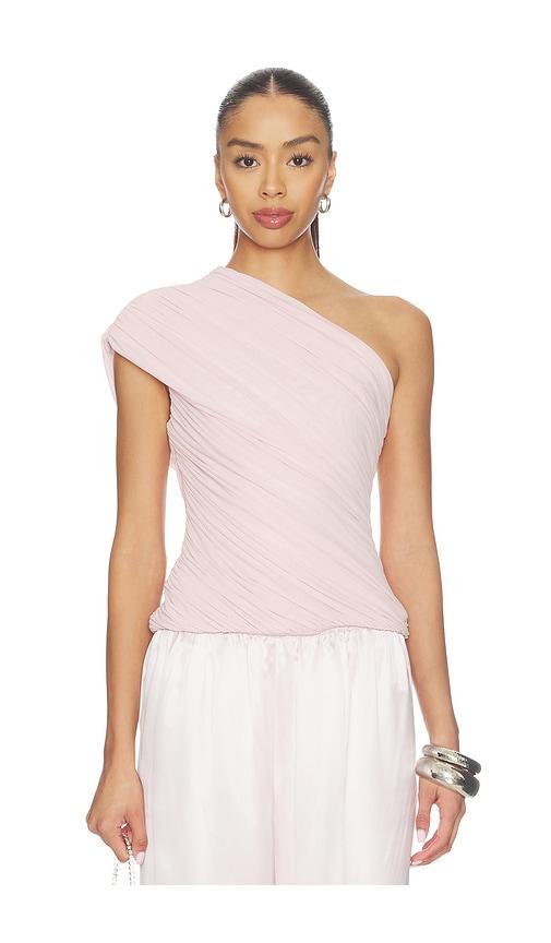 Ronny Kobo Camina Top in Pink by RONNY KOBO