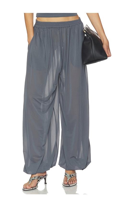 Ronny Kobo Dickens Pant in Charcoal by RONNY KOBO