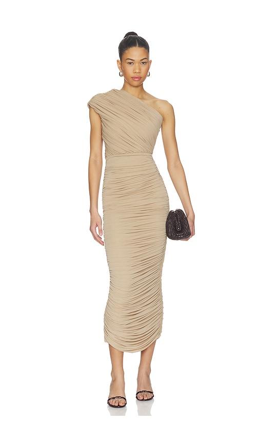 Ronny Kobo Emina Dress in Nude by RONNY KOBO