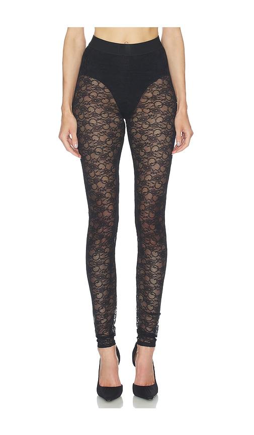 Ronny Kobo Lori Leggings in Black by RONNY KOBO