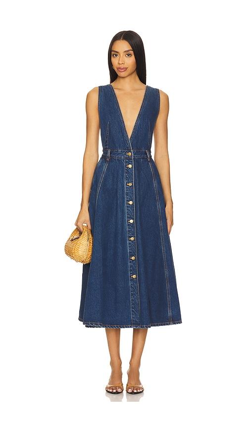 Ronny Kobo Lucien Dress in Blue by RONNY KOBO Ronny Kobo Lucien Dress in Blue by RONNY KOBO