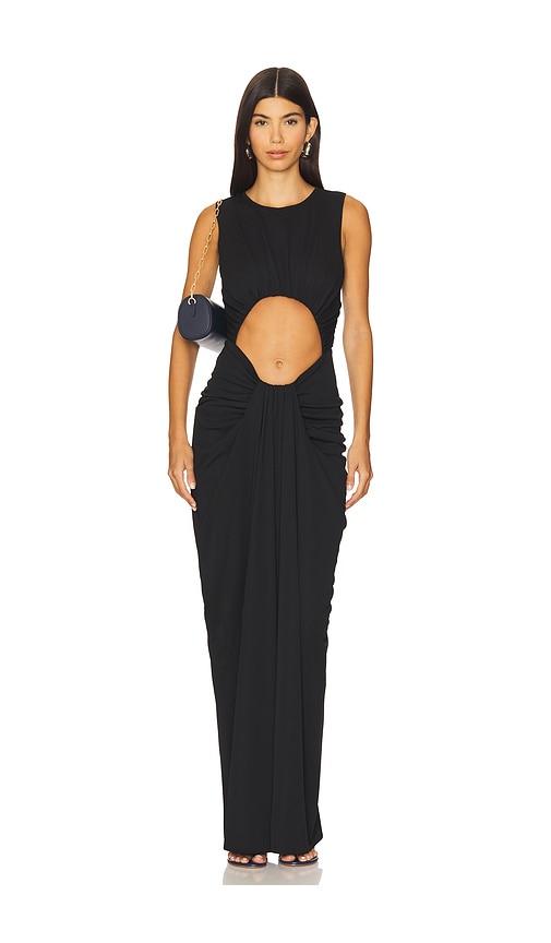 Ronny Kobo Marsella Dress in Black by RONNY KOBO