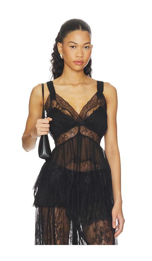 Ronny Kobo Melody Top in Black by RONNY KOBO