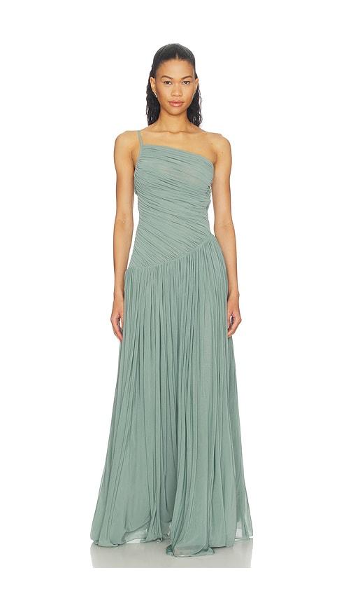 Ronny Kobo Monroe Dress in Sage by RONNY KOBO