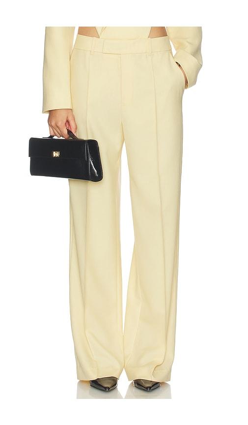 Ronny Kobo Rowley Pant in Lemon by RONNY KOBO
