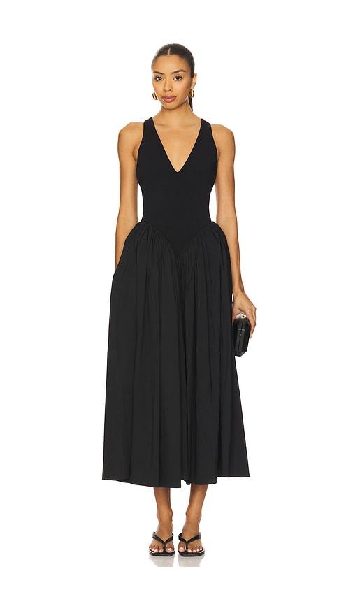 Ronny Kobo Sirinda Dress in Black by RONNY KOBO