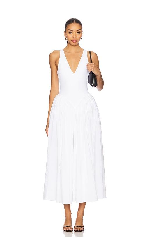 Ronny Kobo Sirinda Dress in White by RONNY KOBO