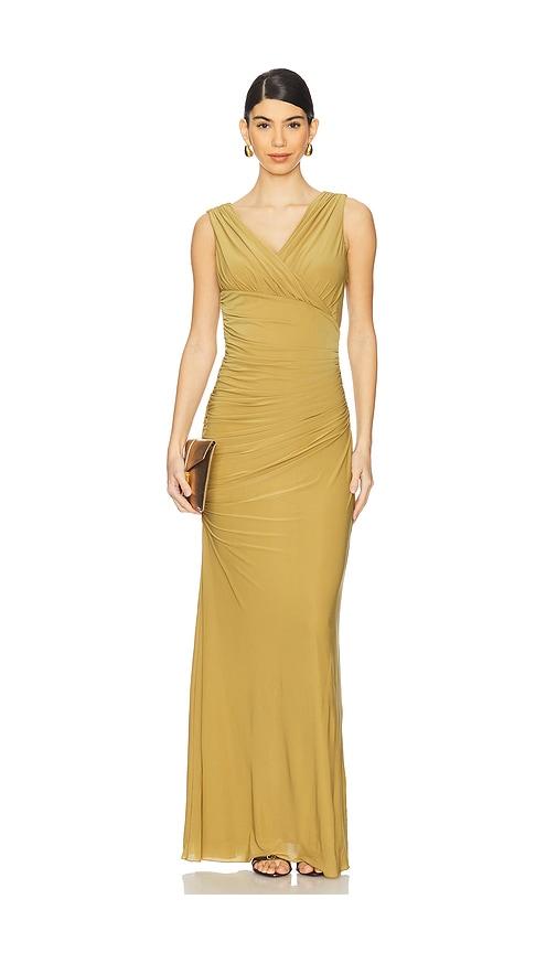 Ronny Kobo Sophia Dress in Green by RONNY KOBO