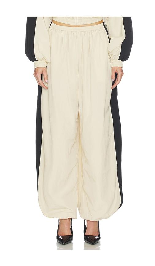 Ronny Kobo Soren Pant in Beige,Black by RONNY KOBO
