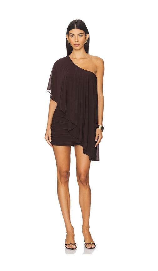 Ronny Kobo Stella Dress in Brown by RONNY KOBO