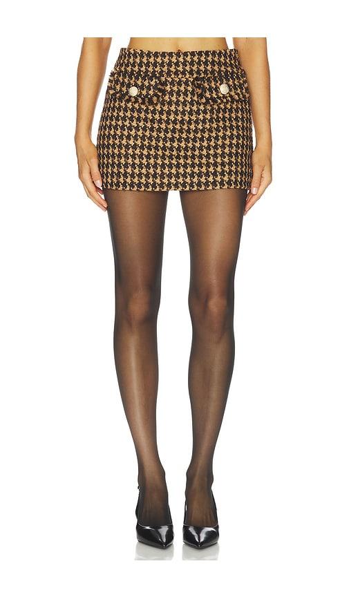 Ronny Kobo Ultan Skirt in Brown by RONNY KOBO