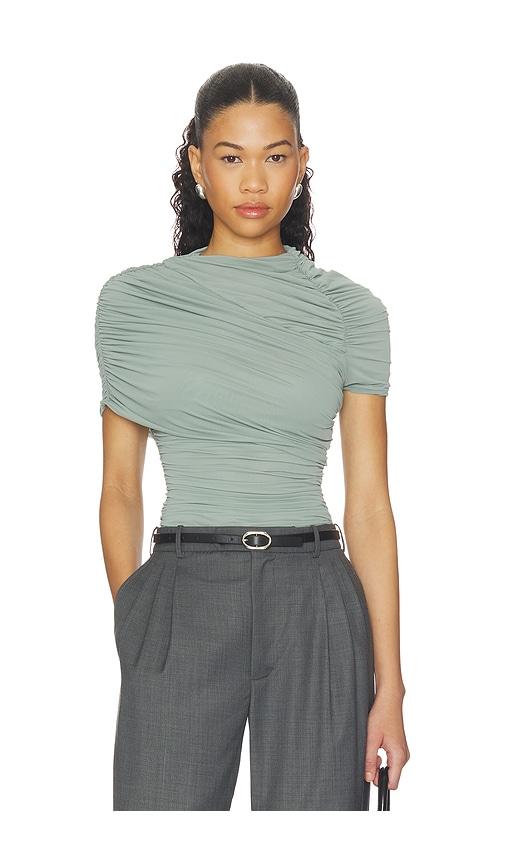 Ronny Kobo Vega Top in Green by RONNY KOBO