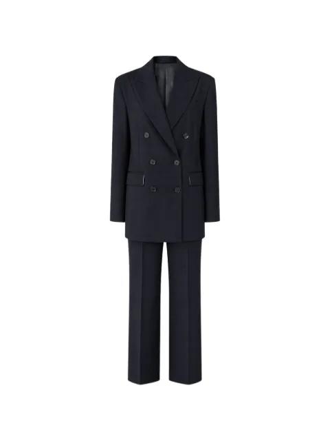 Oslo double-breasted peak-lapel suit by ROOM76