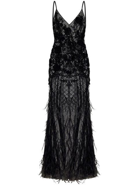 semi-sheer gown by ROOM76