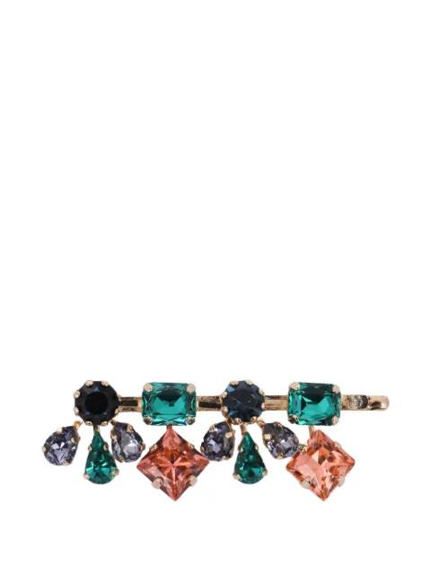 Buganville multicoloured gemstone hair clip by ROSANTICA