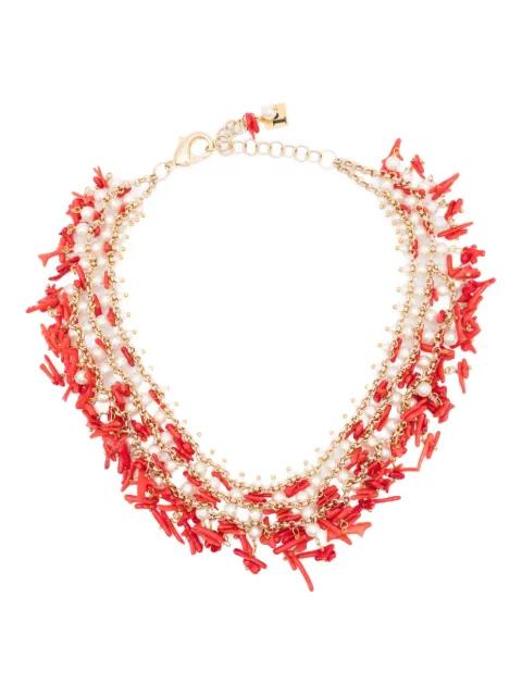 embellished necklace by ROSANTICA