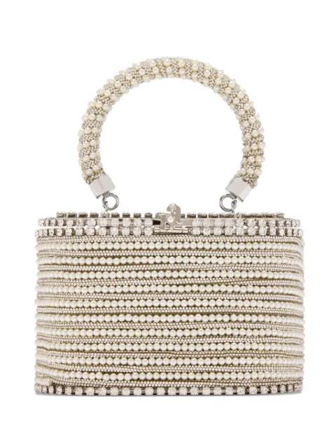 mini Holli Libellula pearl-embellished handbag by ROSANTICA