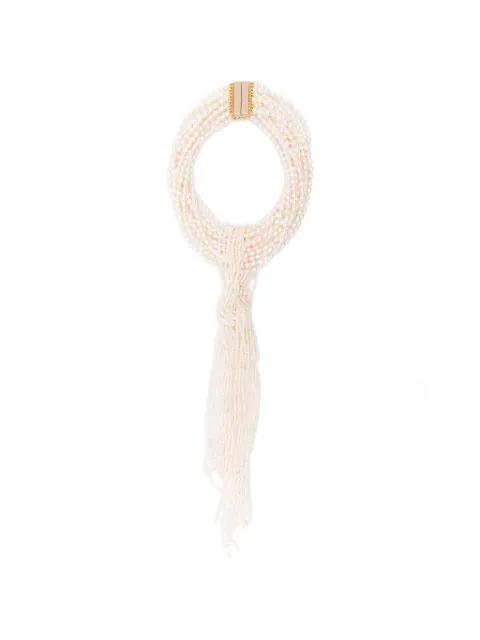 pearl multi-strand necklace by ROSANTICA