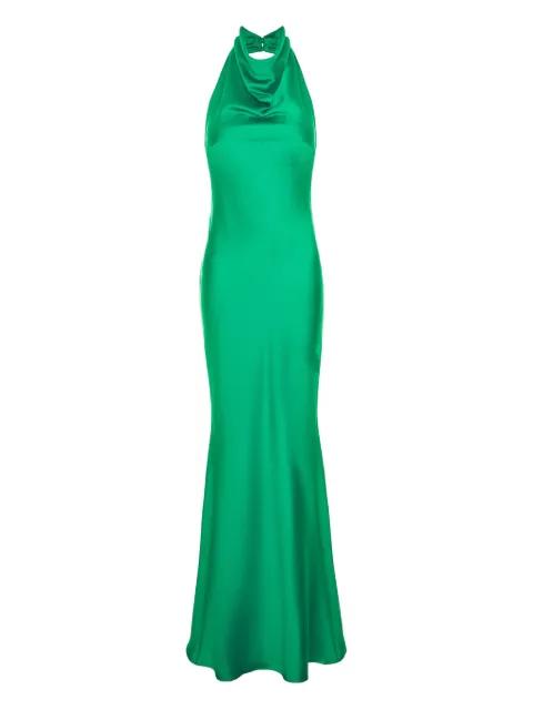Capri halterneck maxi dress by ROSERRY