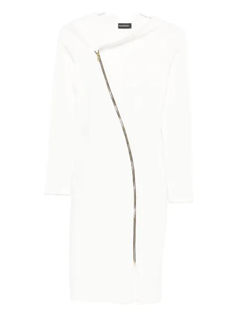 Chelsea zip-front midi dress by ROSERRY
