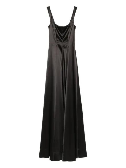 square-neckline maxi dress by ROSERRY