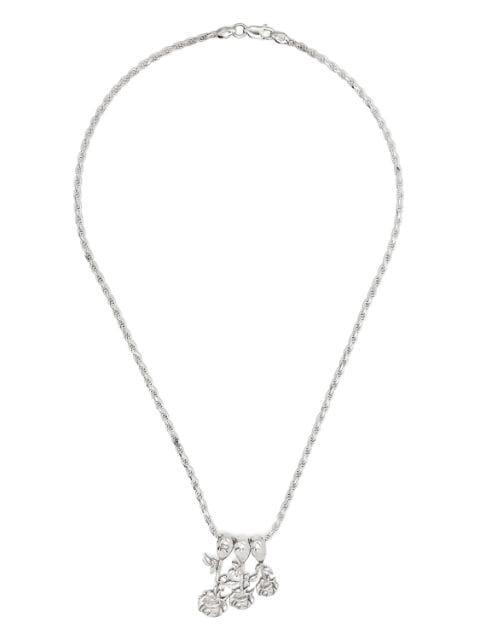 rose-pendants sterling-silver necklace by ROSES METALS