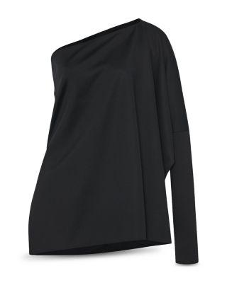 One Shoulder Caftan Top by ROSETTA GETTY
