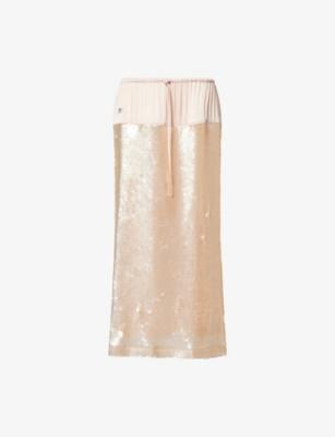 Britt Sequinned Maxi Skirt by ROSIE ANTWERP