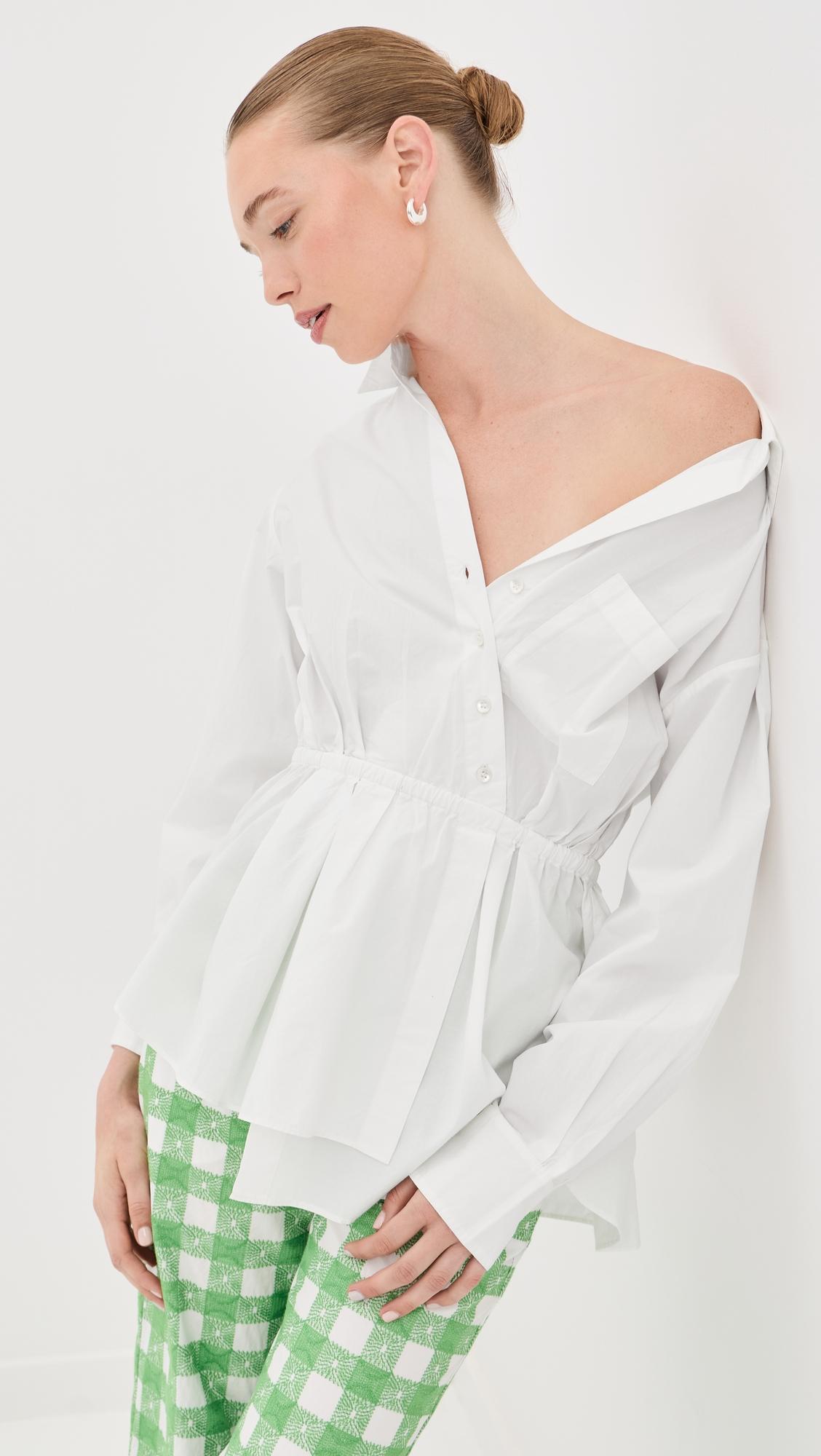 Falling Off the Shoulder Top by ROSIE ASSOULIN