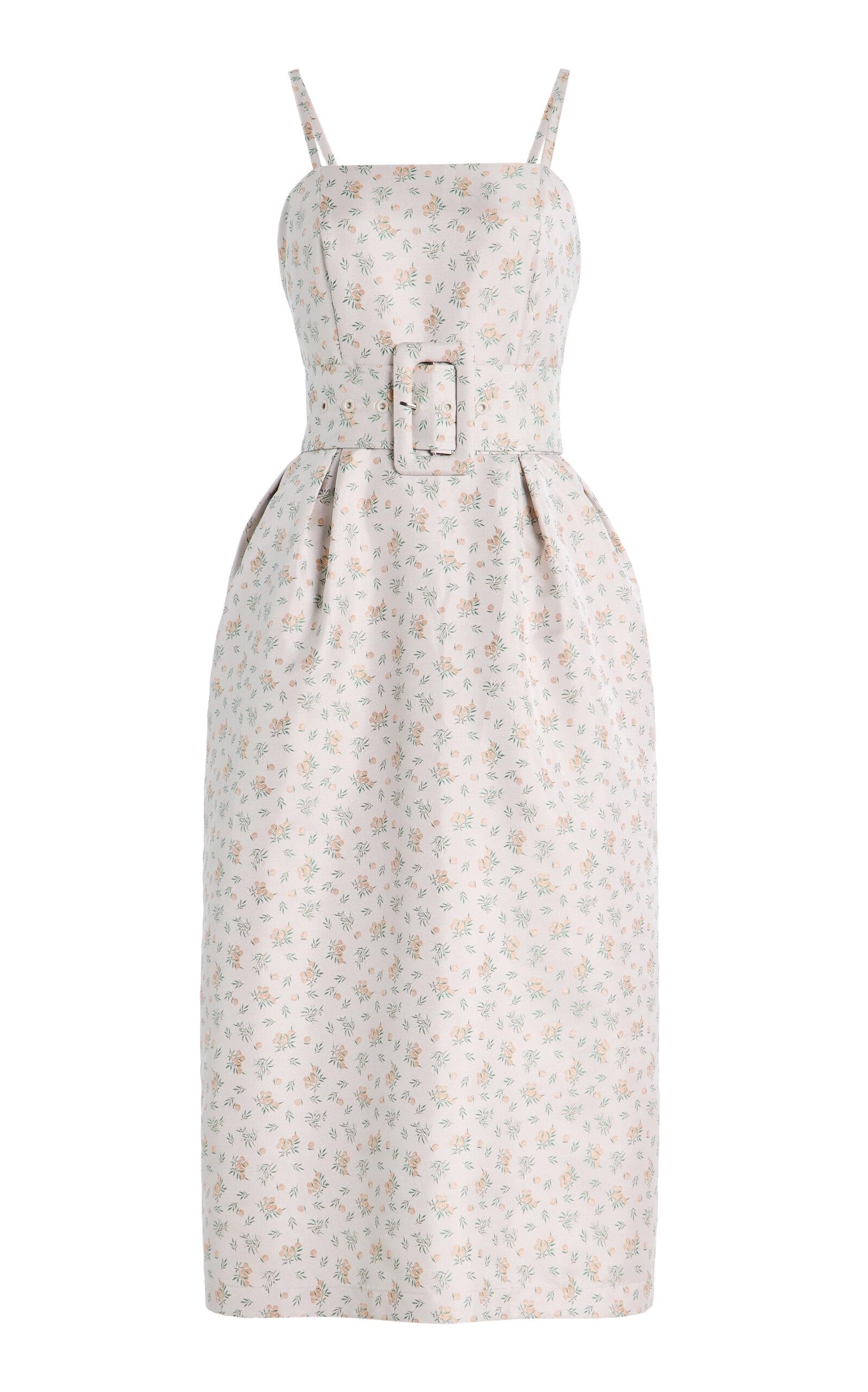 Rosie Assoulin Artichoke Belted Jacquard Dress - Moda Operandi by ROSIE ASSOULIN
