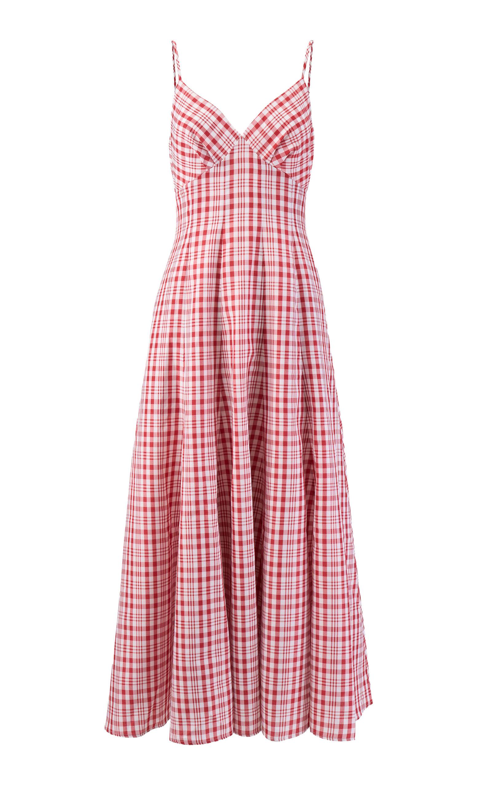 Rosie Assoulin Cami Maxi Plaid Dress - Moda Operandi by ROSIE ASSOULIN