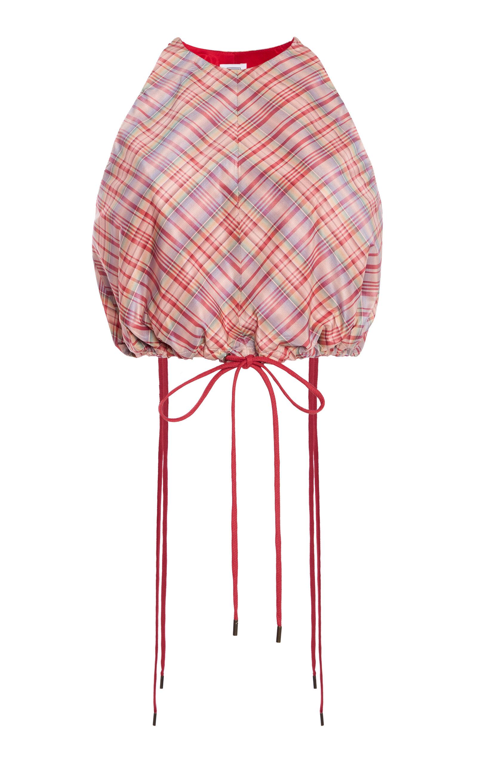 Rosie Assoulin Drawe Closer Silk-Blend Top -oda Operandi by ROSIE ASSOULIN