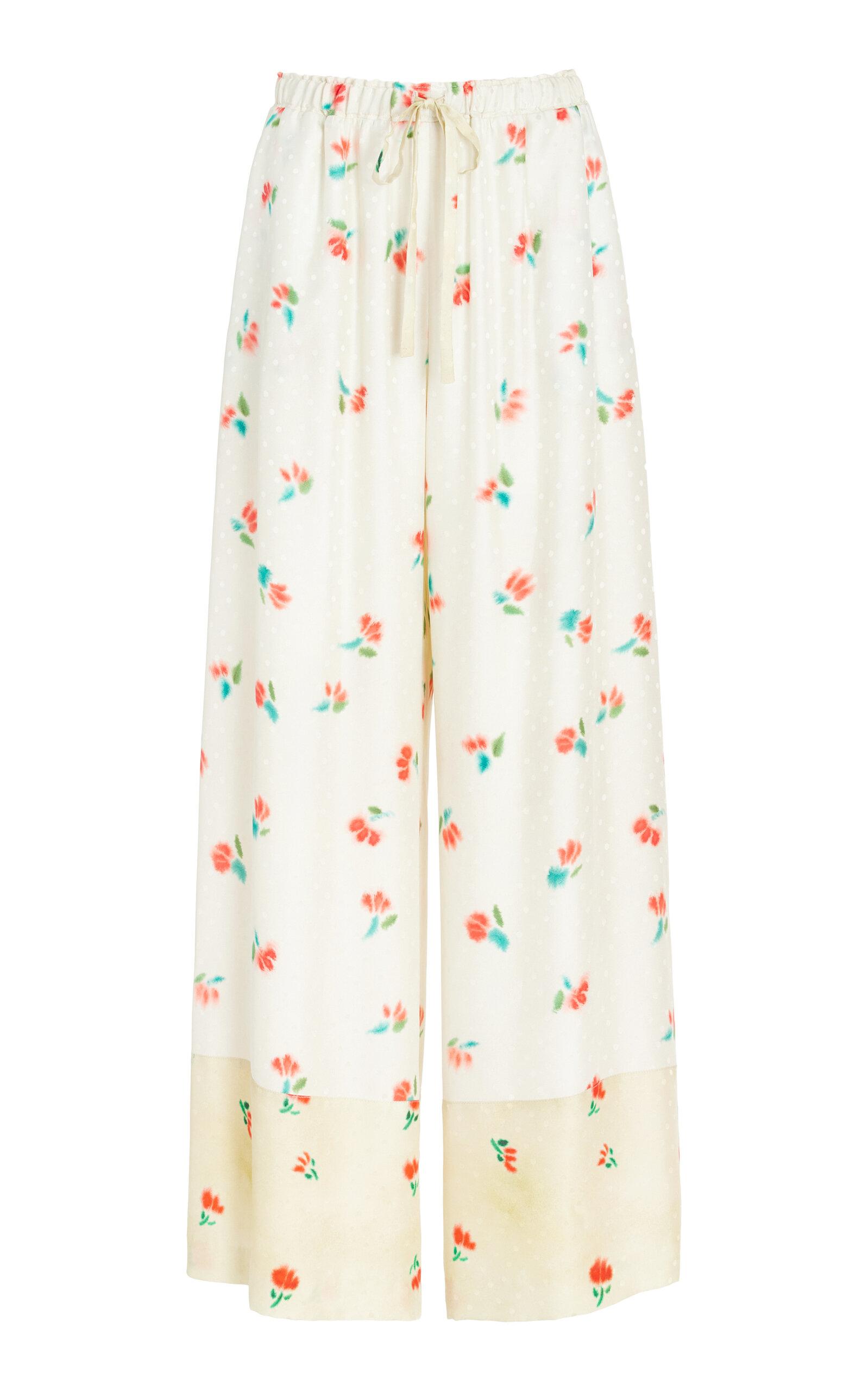 Rosie Assoulin - Drawstring Pant - Floral - - Only At Moda Operandi by ROSIE ASSOULIN
