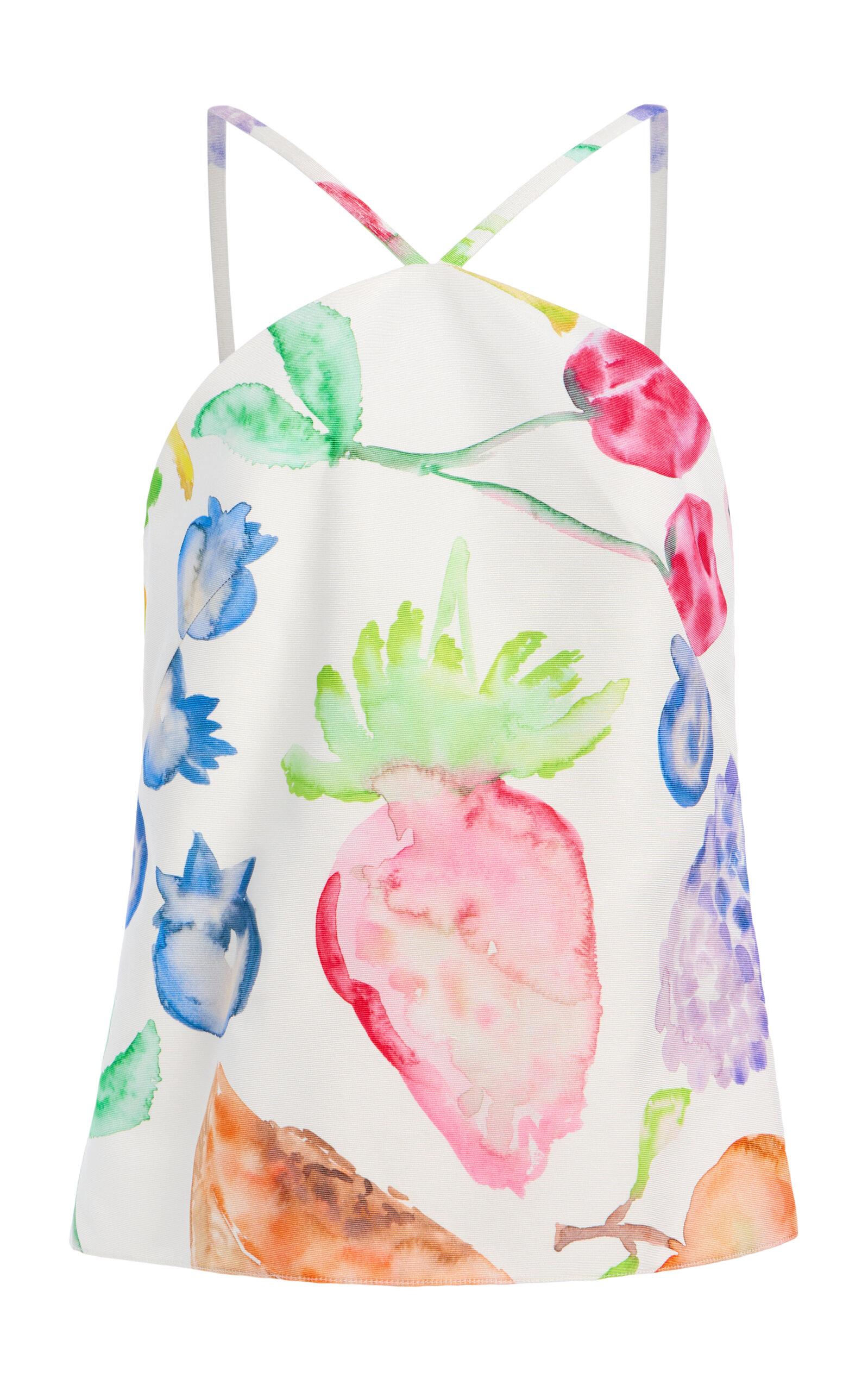 Rosie Assoulin Exclusive Flying Printed Cotton Tank Top - Moda Operandi by ROSIE ASSOULIN