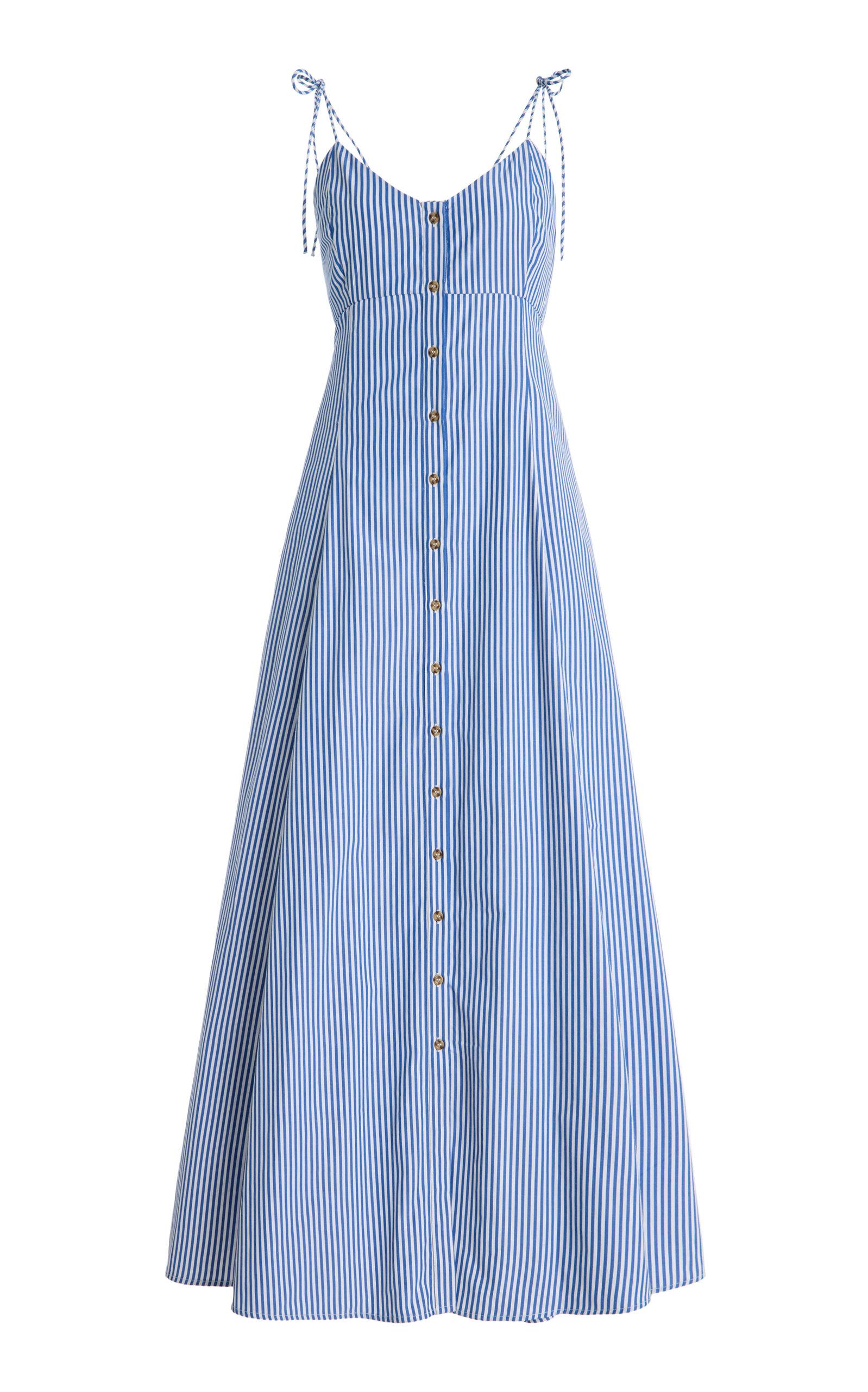 Rosie Assoulin High Garden Striped Maxi Dress - Moda Operandi by ROSIE ASSOULIN