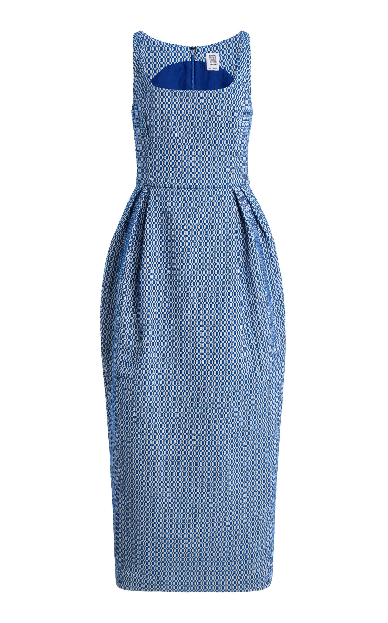 Rosie Assoulin Peg Woven Midi Dress - Moda Operandi by ROSIE ASSOULIN