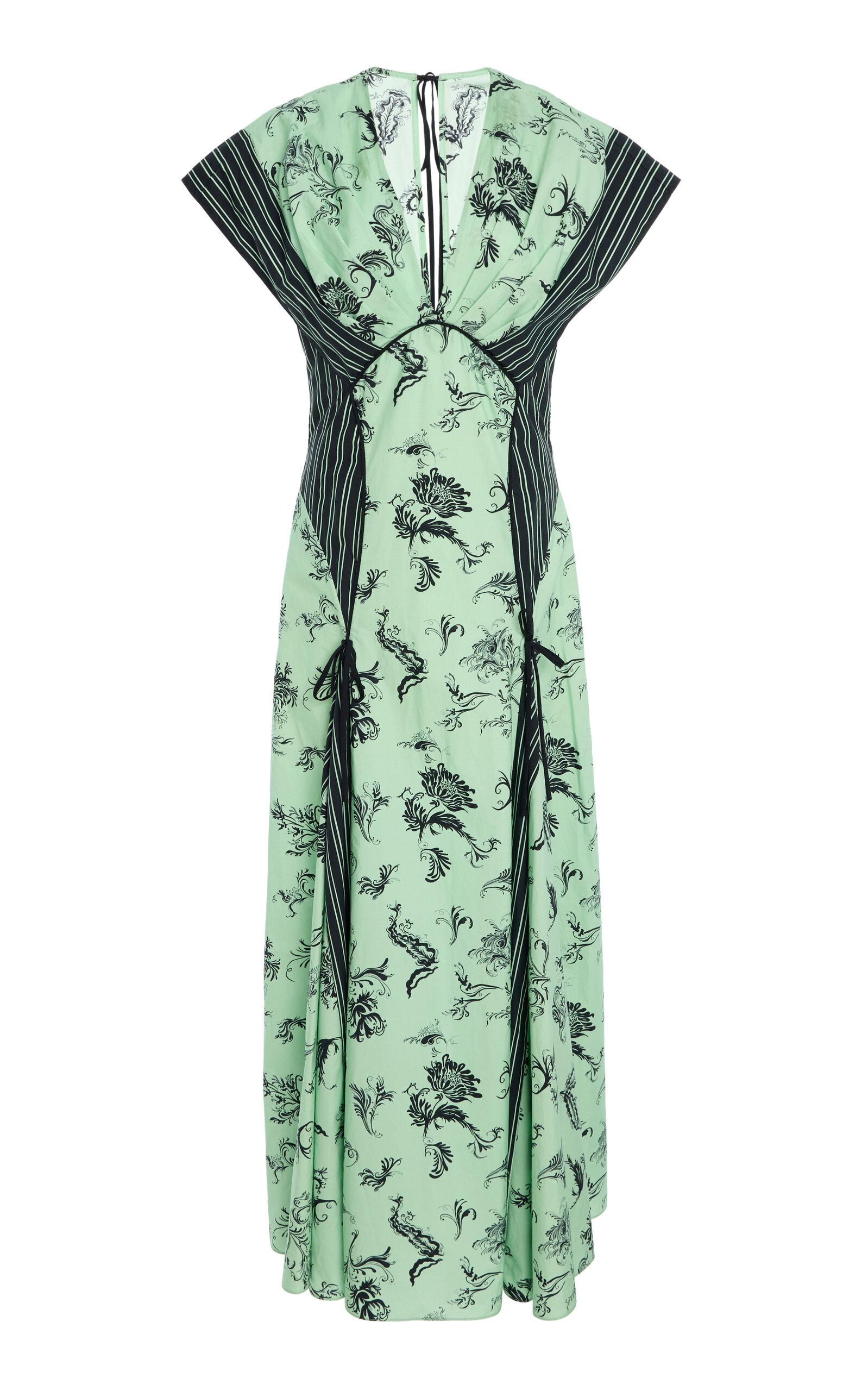 Rosie Assoulin Push Me to the Edge Cotton Dress - Moda Operandi by ROSIE ASSOULIN