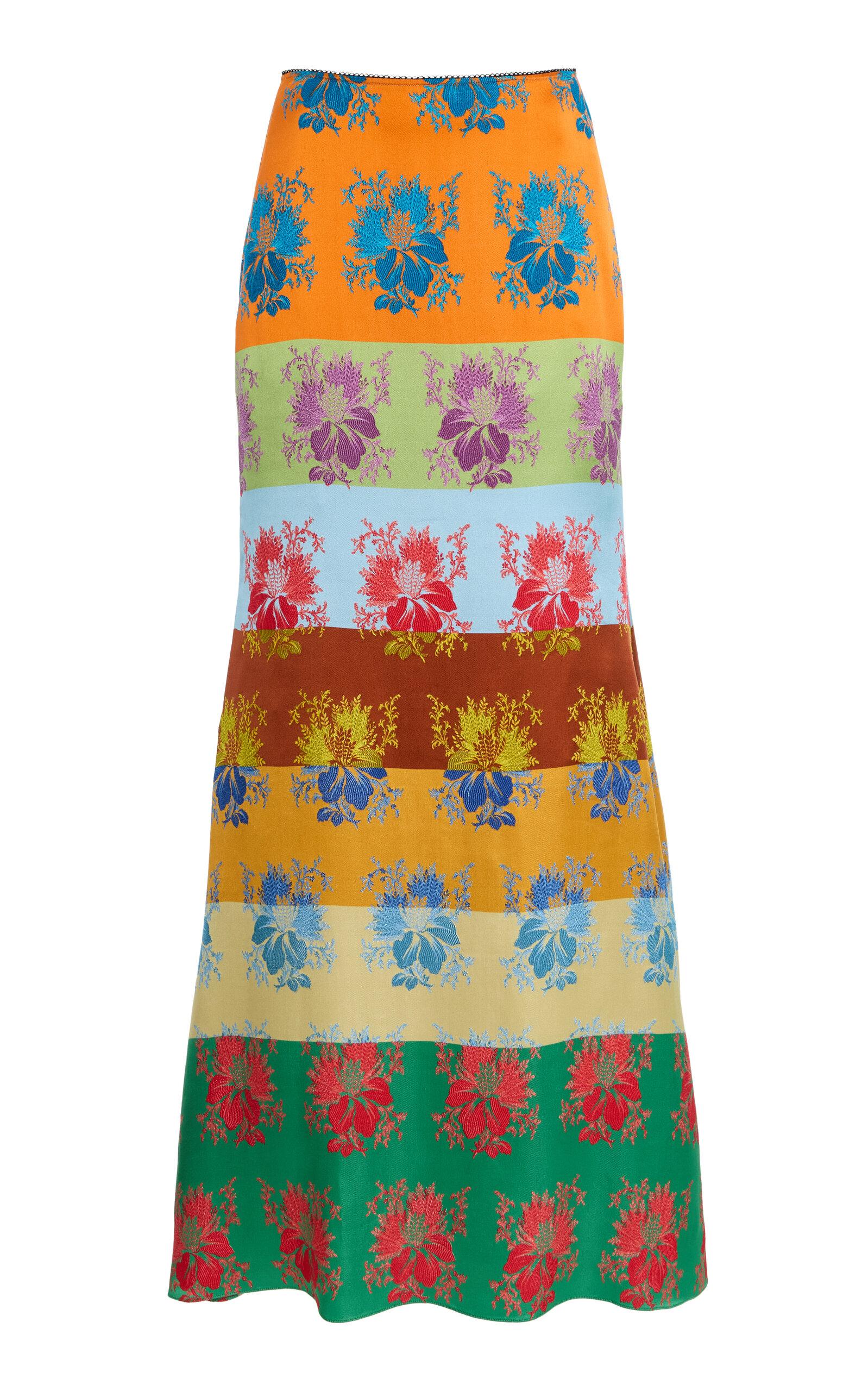 Rosie Assoulin Slippery When Wet Silk-Blend Maxi Skirt - Moda Operandi by ROSIE ASSOULIN
