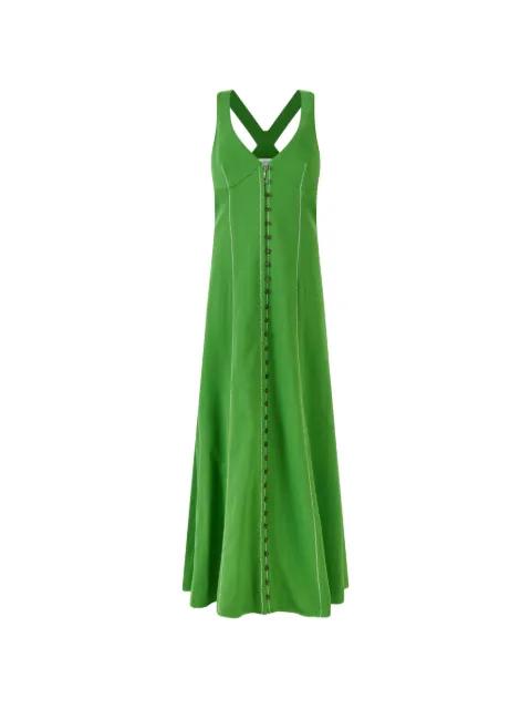 Row, Row, Row Your Buttons maxi dress by ROSIE ASSOULIN