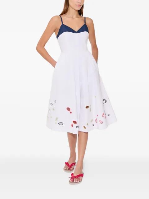The Undress broderie-anglaise poplin dress by ROSIE ASSOULIN