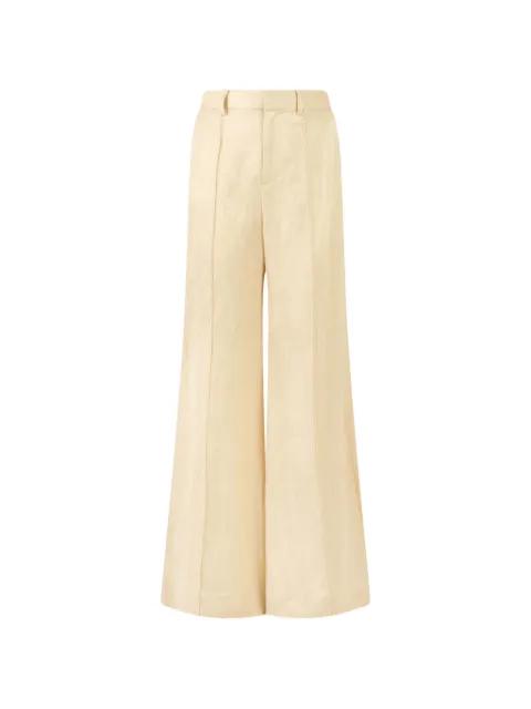 concealed-closure palazzo pants by ROSIE ASSOULIN