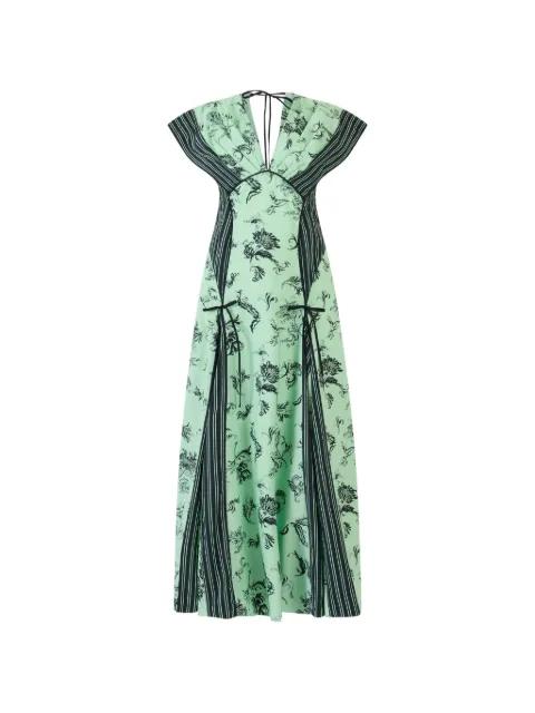 floral midi dress by ROSIE ASSOULIN